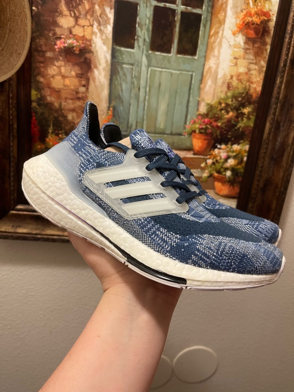 Adidas UltraBoost 21 Primeblue J Crew Blue shoes